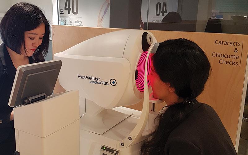 The Optical Screening process